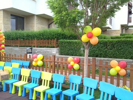Ideas to decorate the garden for a children's party ~ Big Solutions