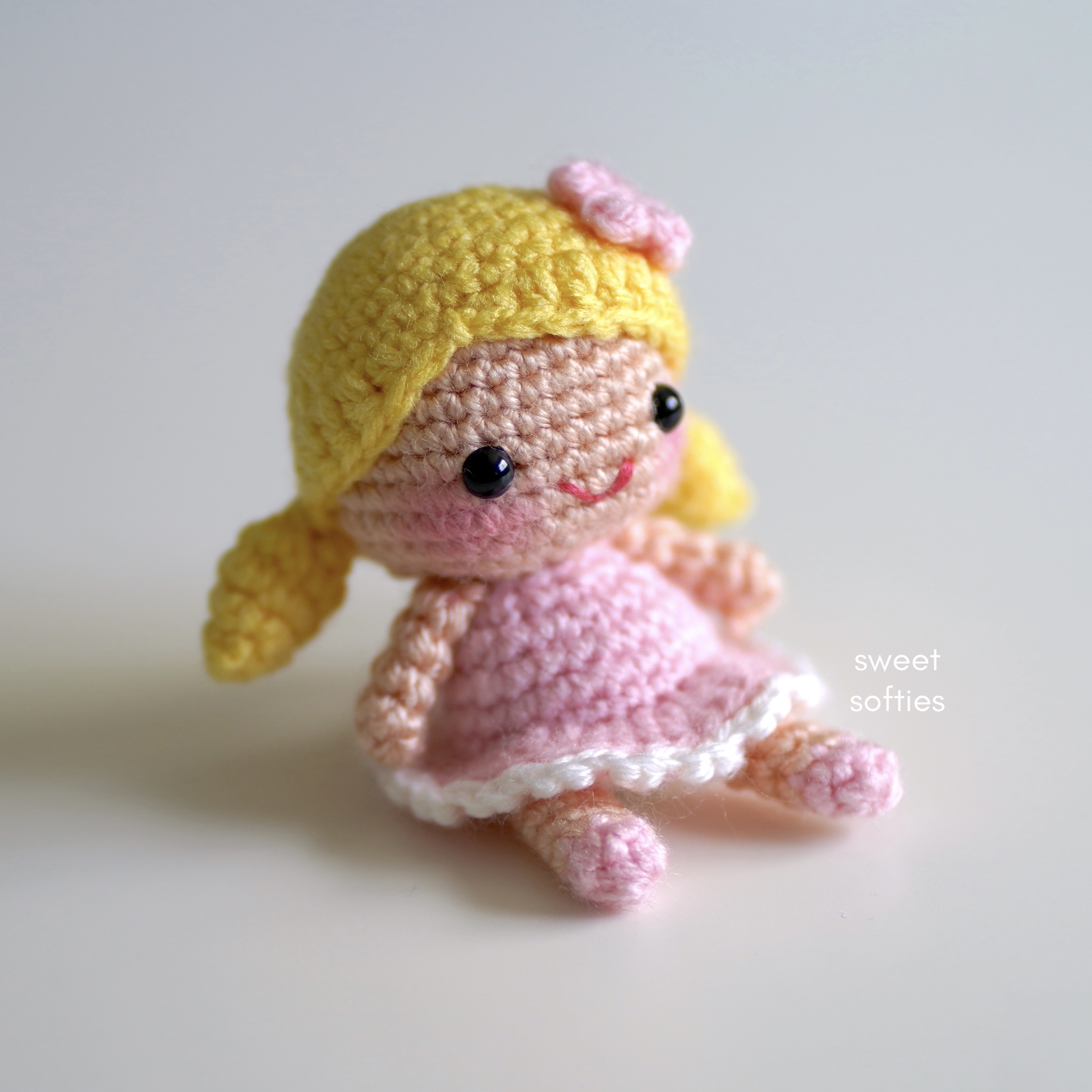 Crochet Amigurumi Doll Pattern, Crochet Baby Doll Pattern, Easy Crochet  Amigurumi Patterns, Crochet Girl Doll Pattern, Crochet Toys, Pattern