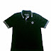 POLO SHIRT CRYSWATER HITAM STRIP PUTIH