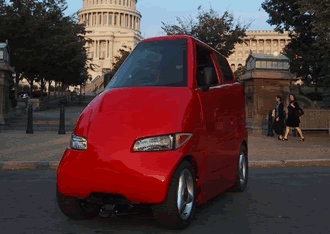 Simple Electric car Tango T600 design 