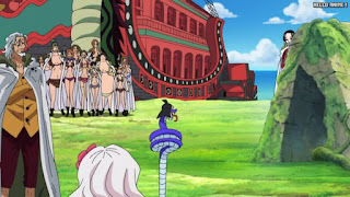 ワンピースアニメ 516話 ルスカイナ 修行 | ONE PIECE Episode 516