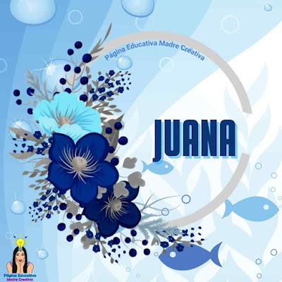Pin Nombre Juana para imprimir gratis GAFETE