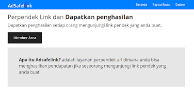 Adsafelink - Review dan Bukti Pembayaran