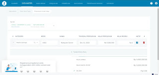 Cara Input Saldo Awal Aktiva Tetap di Zahir Online