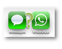 Apple iMessage x WhatsApp
