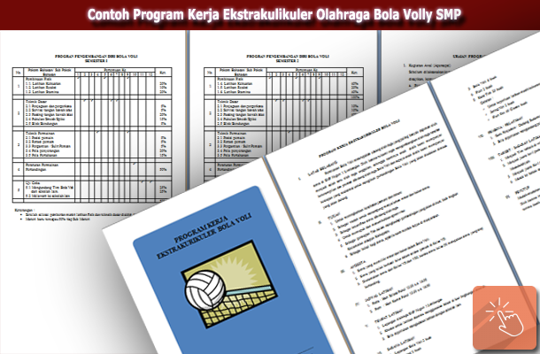 Contoh Program Kerja Ekstrakulikuler Olahraga Bola Volly 