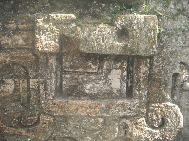 Tikal National Park Guatemala Mayan ruins carving