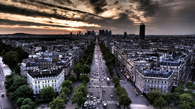 Colors of paris,paris city