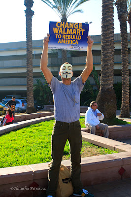 occupy, long beach, black friday, walmart, strike, protest