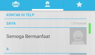 Backup kontak Android termudah