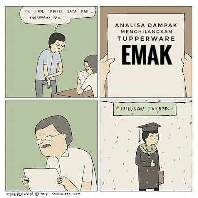 15 Meme 'Judul Skripsi Biar Jadi Lulusan Terbaik' Ini Kocak Abis