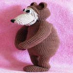 patron gratis oso amigurumi |  free pattern amigurumi bear 