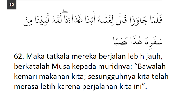 Surah Al Kahfi Ayat 62