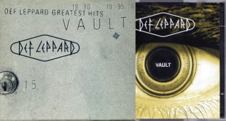 Slip Case (front): Vault - Def Leppard Greatest Hits 1980-1995 / Def Leppard