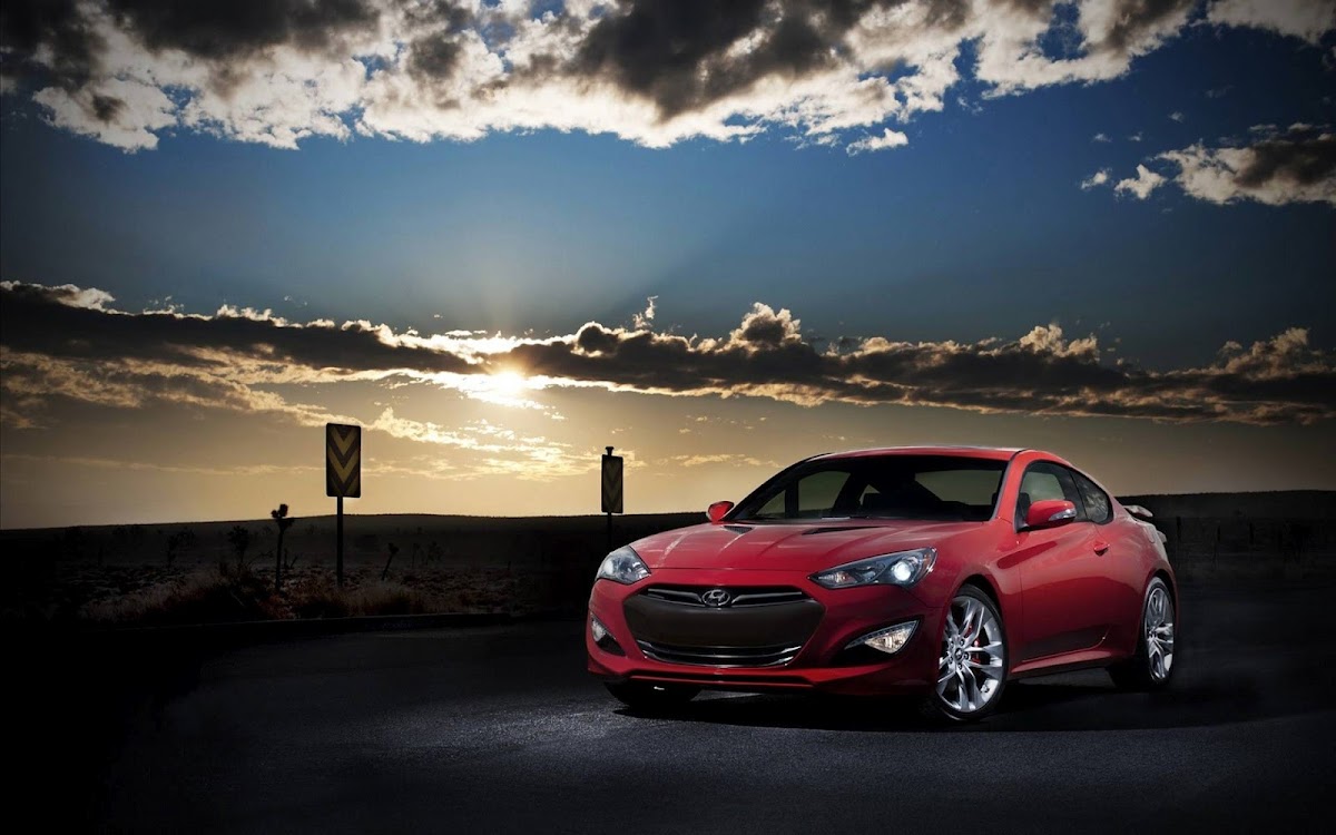 Hyundai Genesis Coupe Widescreen Wallpaper