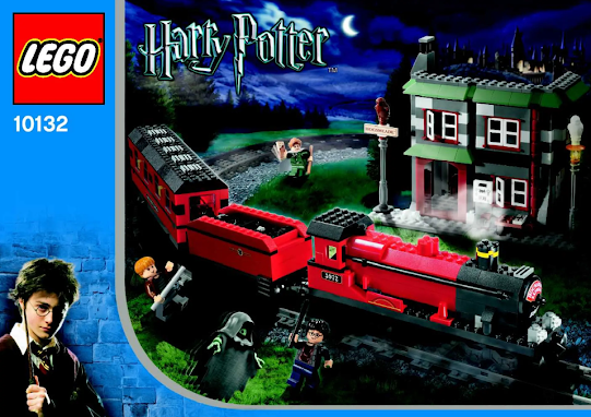 Lego Harry Potter Motorized Hogwarts Express Train Set (10132)