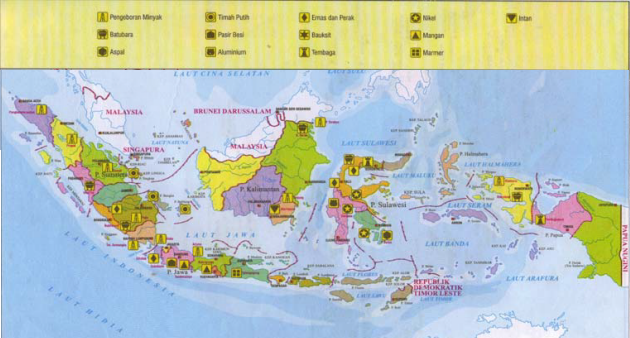 Sketsa dan Peta  Wilayah Media Belajar