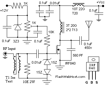 60Watt RF (Radio Frequency) Amplifier