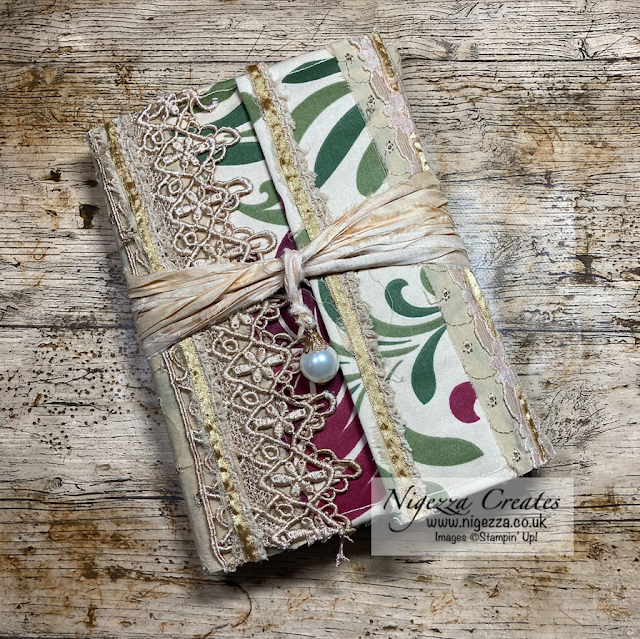 Junk Journal Soft Fabric Cover Tutorial
