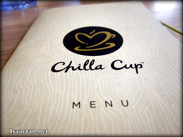 Chilla Cup Menu