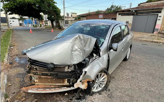 Acidente mata criança e deixa outra em estado gravíssimo em Goiânia, Goiás — Foto: Divulgação/Dict