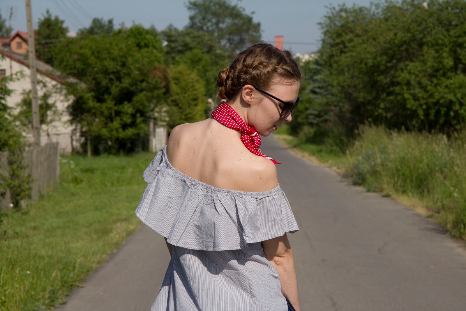  off the shoulder blouse