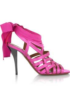 Lanvin’s hot pink women's dress shoes