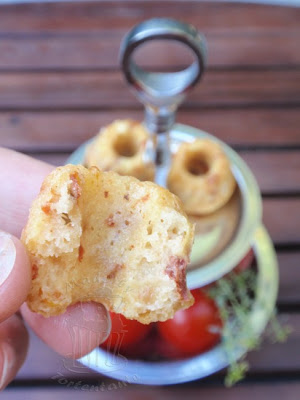 mini gugl herzhaft tomaten käse guglhupf klein