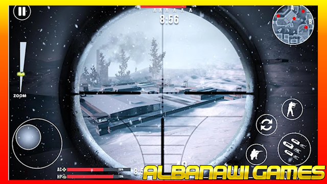 تحميل لعبة Call of Sniper WW2 MOD للأندرويد من الميديا فاير