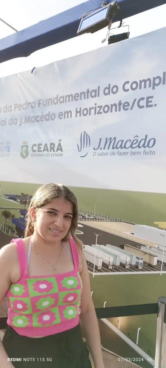 Lançamento da Pedra Fundamental do Complexo Industrial da J. Macêdo em Horizonte no Ceará