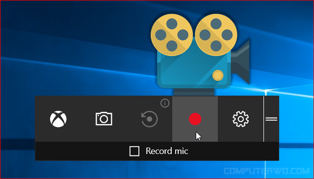 كيفية تسجيل شاشة الكمبيوتر فيديو في ويندوز 10 بدون ادوات او برامج