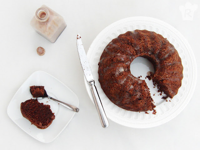 Bundt (bizcocho) de chocolate y Baileys