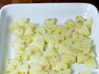 Roasted Heart Potatoes