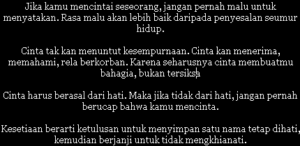 Kumpulan Kata-kata Kalimat Bijak Motivasi Mutiara Romantis Cinta Terbaru 02