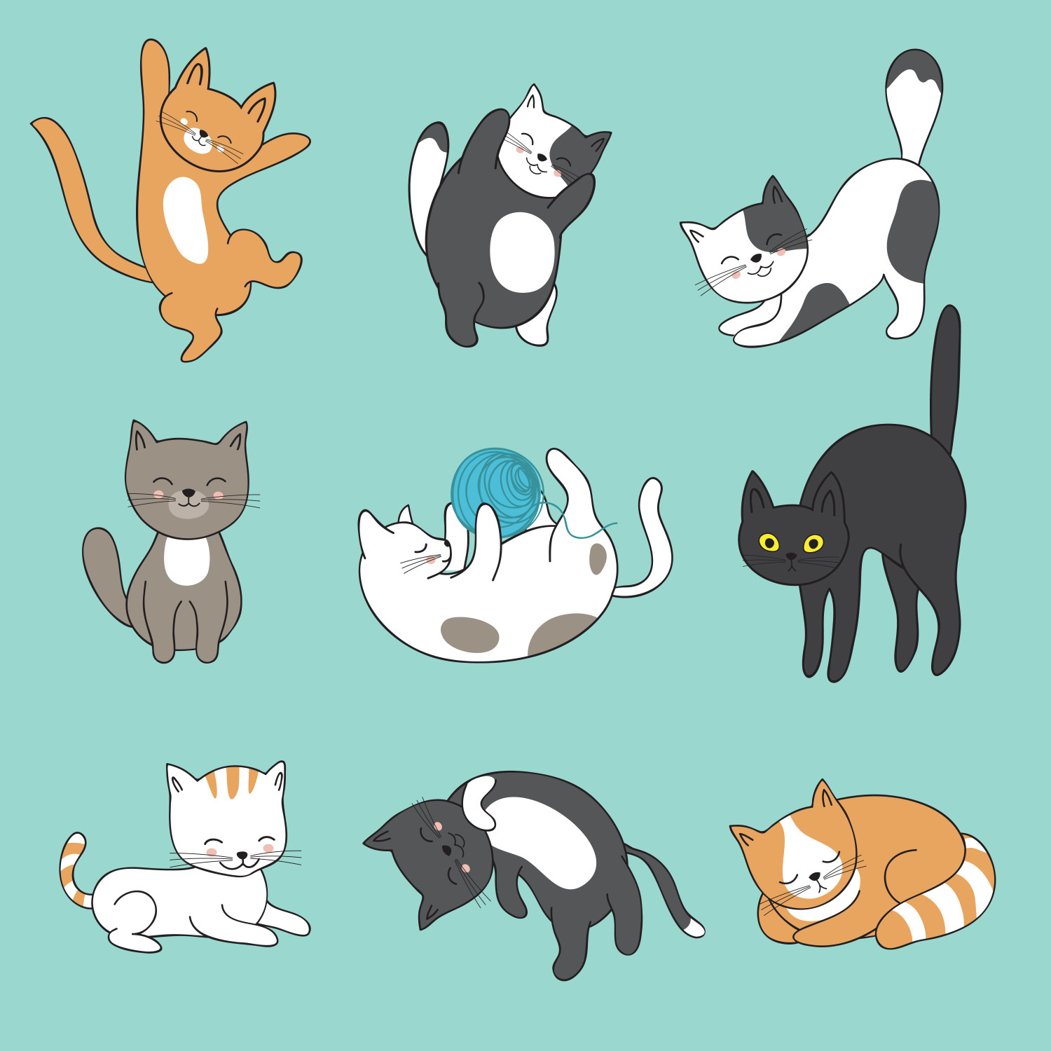 Download Wallpaper Kartun Kucing Hd Cikimmcom