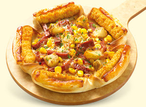 Beef - Corn Crown Crust Pizza