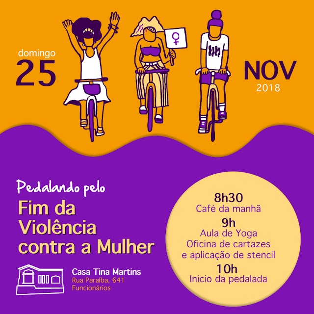 Equipe BH em Ciclo - Pedalando pelo Fim da Violência contra a Mulher