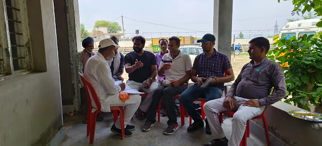 Relief work, distribution of green fodder, tarpaulins and Rasht kits are going on