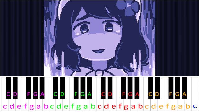 Bad End Theater - True Ending by Nomnomnami Piano / Keyboard Easy Letter Notes for Beginners