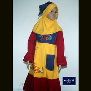 gambar contoh gamis anak murah 