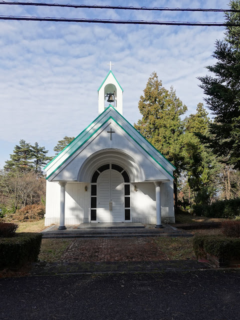 鳥取県西伯郡伯耆町丸山の教会