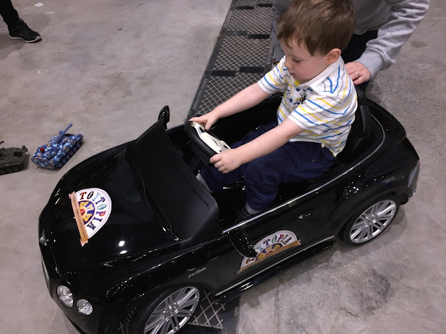 Child's Black Electric Car