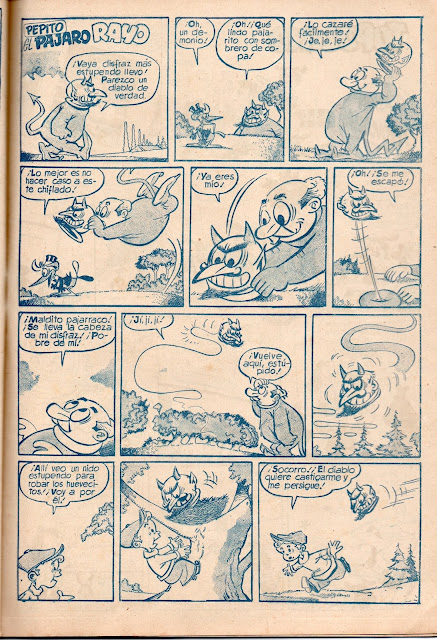 Pepito el Pájaro Rayo (Yumbo nº 6, 25-IX-1953)