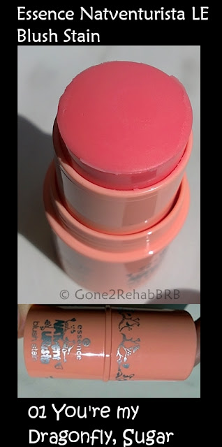 Essence LE Natventurista blush stain 01 You're My Dragonfly swatches