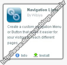 Configurar barra de acessórios para blog