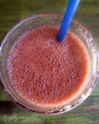 chocolate strawberry smoothie