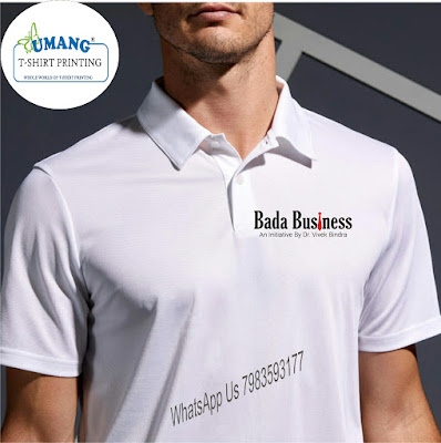 Dr. Vivek Bindra T-SHIRT Bada Business Office ladies uniform Bada Business Office ladies Polo T-Shirt Bada Business sales team Polo T-Shirt