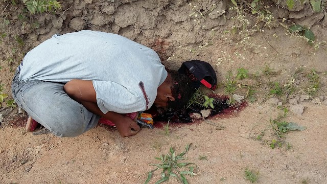 PM DE BOM CONSELHO ENCONTRA HOMEM CRIVADO DE BALAS