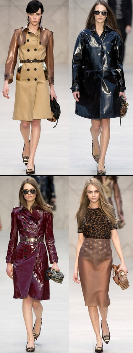 ROPA DE MUJER COLECCIONES MODA 2014 BURBERRY PRORSUM