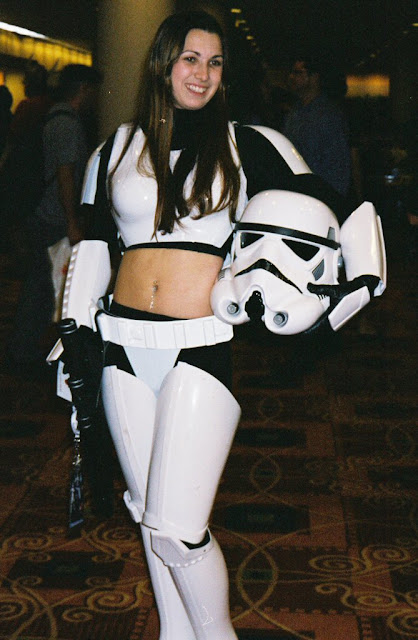 casually sexy stormtrooper lass